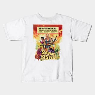 Savage Sisters Kids T-Shirt